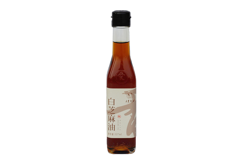 227ml白芝麻油小磨水代法生產(chǎn)