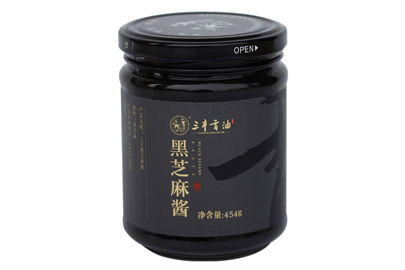 454g黑芝麻醬生產(chǎn)出口廠家可做糕點
