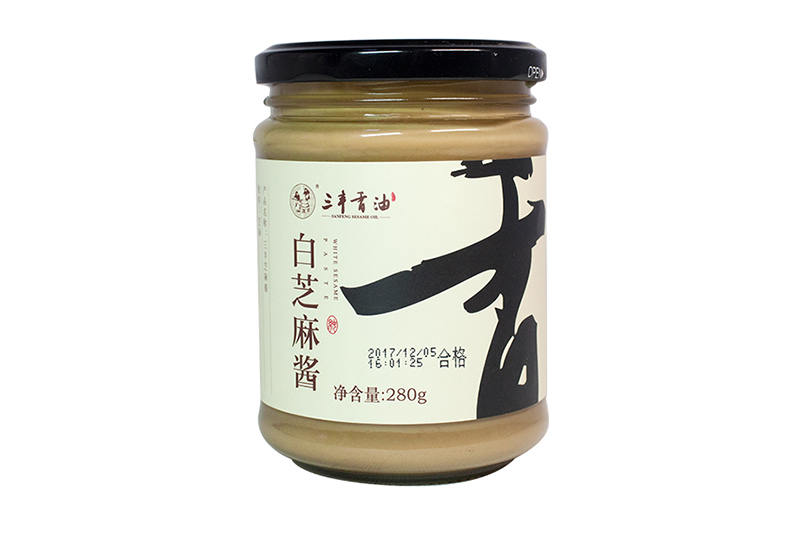 280g白芝麻醬麻汁出口生產(chǎn)廠家