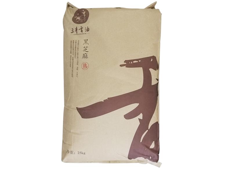 25kg熟黑芝麻工廠用大包裝
